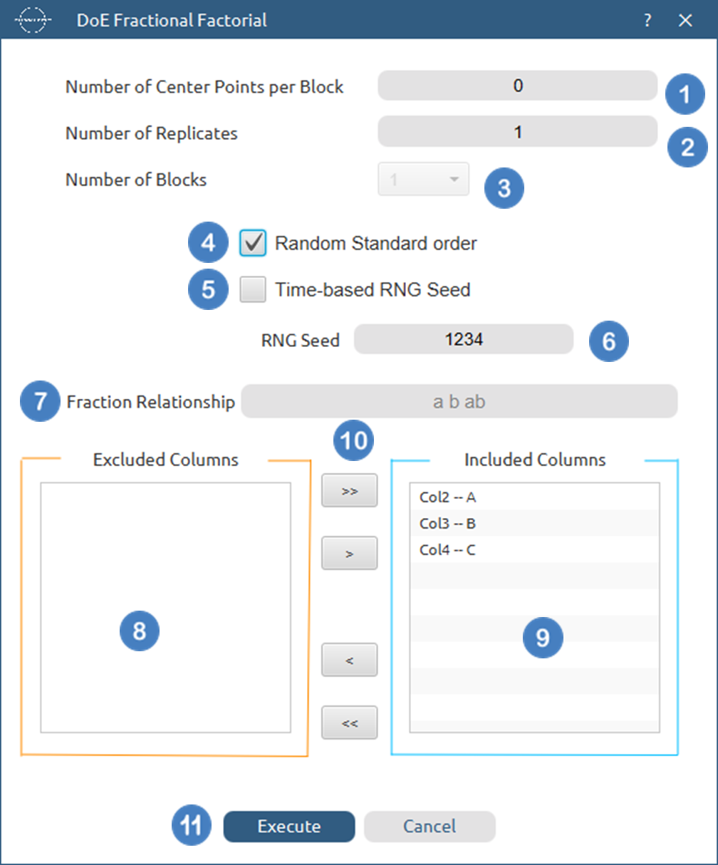 Franctional Factorial